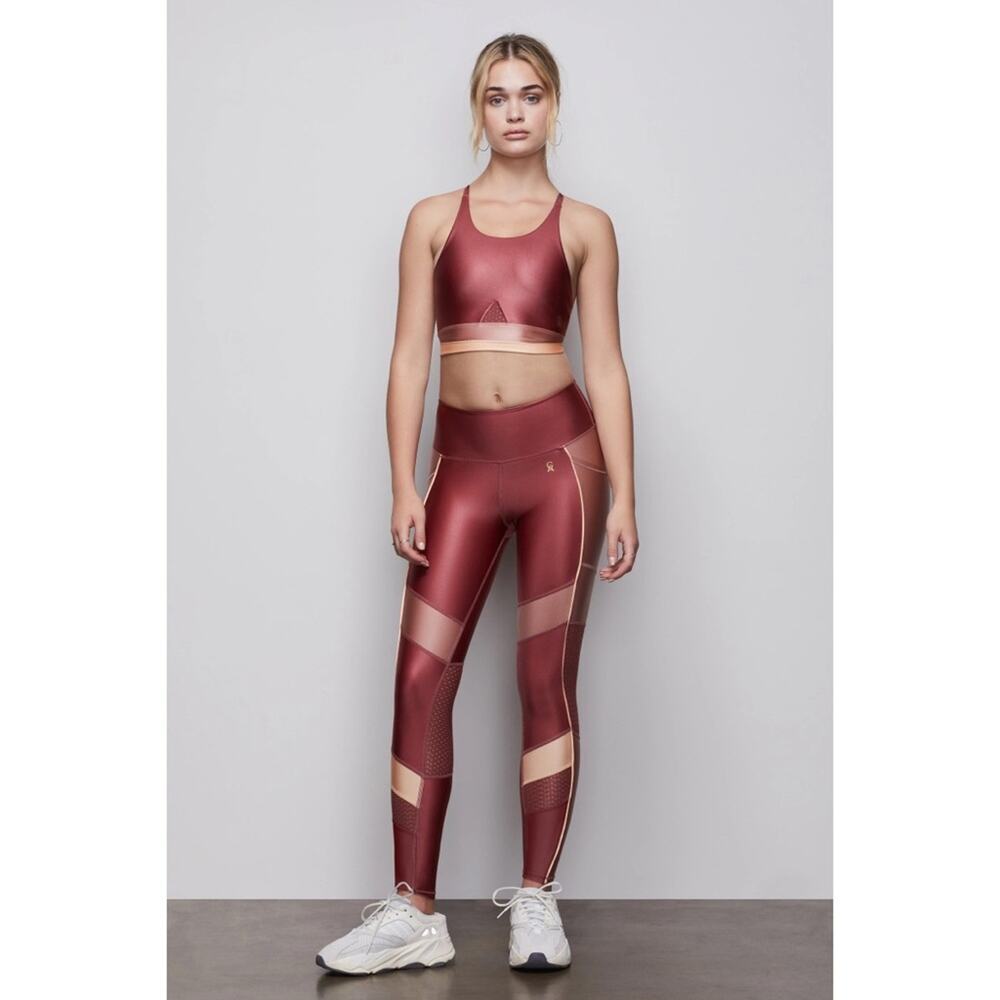 Good American The Liquid Mix Legging Hisbiscus01 Women's Size 2/M